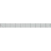 vidaXL Draadgaashek met flens 2x25 m groen