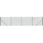 vidaXL Gaashek met grondanker, groen, 2,2 x 10 meter