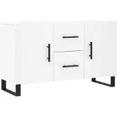 vidaXL Dressoir 100x36x60 cm bewerkt hout wit