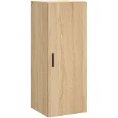 vidaXL Bovenkast 34,5x34x90 cm sonoma eikenkleurig