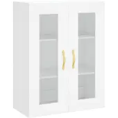 vidaXL Bovenkast 69,5x34x90 cm wit