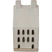 Clayre & Eef Decoratie Huis 18 cm Beige Porselein Beige
