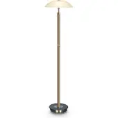 Linea Verdace Vloerlamp Vogue Bronskl.+Glas Alaba.75Wg9