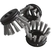 Miltex Brosses de nettoyage pour tapis en caoutchouc, gris