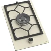 Wiggo WH-G331RD(C) - Inbouw gaskookplaat met Wok - 30cm - Creme