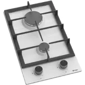 Wiggo WH-G332RD(W)- Inbouw gaskookplaat met Wok - 30cm - Wit