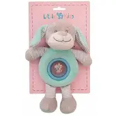 Big Buy Cooking Groene Honden Knuffelbal Met Ratel 25 Cm