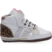 Shoesme Baby Sneaker Shoesme Girls High White-Schoenmaat 21