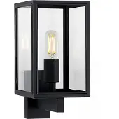 Ks Verlichting - Wandlamp - Soho - Modern - E27 - Zwart - Buitenlamp - staand