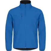 Clique Basic Softshell - Jacket - Blauw- Maat XXXL