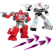 Hasbro Studio Series 86 Buzzworthy Bumblebee Battle Damage Ironhide & Prowl-actiefiguren, 2-pack