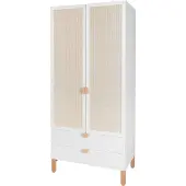 Bell Amy Kast Ratata Offwhite Beech 2-deurs