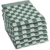 DDDDD Theedoek Barbeque Green (6 stuks)