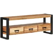 vidaXL Tv-meubel 120x30x45 cm massief acaciahout