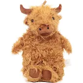 Puckator Highland Coo Koe 650ml Warmwaterkruik met pluche hoes