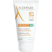 A-Derma Fluide Matifiant Spf50+ 40ml Zonnebrandcrème