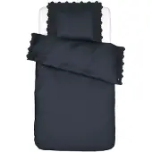 Essenza Dekbedovertrek Maen Nightblue Katoen-200 x 200 / 220 cm | 2-Persoons