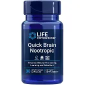 Life Extension - Snelbrein Nootropicum - 30 vegetarische capsules