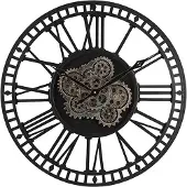 Countryfield Wandklok ro Skeleton S zwart