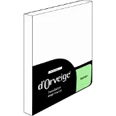 D'Orveige Hoeslaken Katoen - Tweepersoons - 160x210 cm - Wit