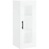 vidaXL Bovenkast 34,5x34x90 cm wit