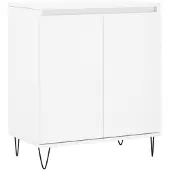 vidaXL Dressoir 60x35x70 cm bewerkt hout wit