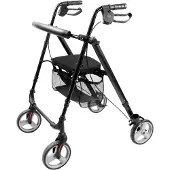 Arvo Rollator - Aero, Zvart