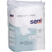 Seni Onderdekens Soft Basic 60 x 60 cm 30 St Steun