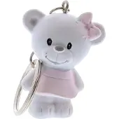 Marco Sleutelhanger Beertje Roze - 12 stuks - uitdeelcadeau