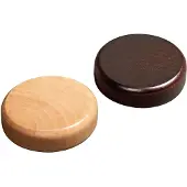 Philos Backgammon stenen mini - 30 stuks van Schima hout - 20x8mm