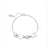 Yehwang Armband Luck - Zilver - Stainless Steel - Feestdagen - Cadeau -
