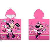 Minnie mouse Poncho 55x110cm Katoen Badlaken