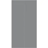 vidaXL Zwembadgrondzeil 420x220 cm polyester geotextiel lichtgrijs