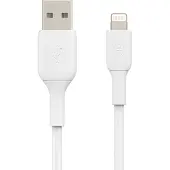Belkin PVC USB-A-naar-Lightning 3 Meter Wit