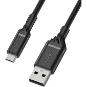 Otterbox 3A USB-A naar Micro USB Kabel 1 Meter Zwart
