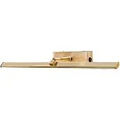 Orion LED schilderijlamp Suren in antiek messing, 50 cm, brons / oud-messing, Woon-/ Eetkamer, metaal, Wandlamp
