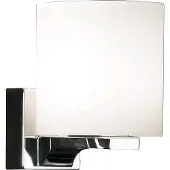 Orion Wandlamp MIRIAM, dimbaar, wit / opaal, Badkamer, metaal, Modern, Wandlamp