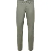 Selected Chino 'Miles Flex' kaki