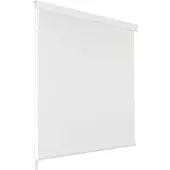 vidaXL Rolgordijn voor douche 100x240 cm wit online kopen