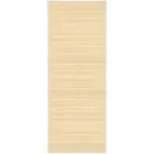 vidaXL Tapijt 80x200 cm bamboe natuurlijk