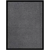 vidaXL Deurmat 40x60 cm antracietkleurig