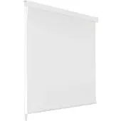 vidaXL Rolgordijn voor douche 120x240 cm wit online kopen