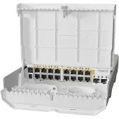 Mikrotik netPower 16P, Layer 2/Layer 3, Gigabit Ethernet (10/100/1000), Power over Ethernet (PoE)