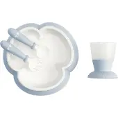 BabyBjörn Babybjänrn Baby Serviesset - 4 Delig - Pastelblauw