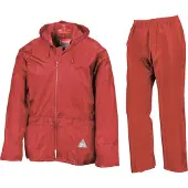 Result - Regenpak - Unisex - Maat S - Rood