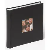 Walther design ME-116-B Fun - Memo insteekalbum - 200 foto's 13 x 18 cm - Zwart