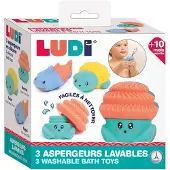 Ludi - Waterspuiters - Waterspuwers - Watersproeiers - Uitwasbare sproeiers