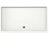 Xenz Mariana Plus rechthoekige douchebak acryl 160x90cm wit mat