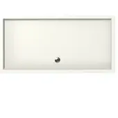 Xenz Mariana Plus rechthoekige douchebak acryl 160x80cm wit mat