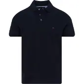 Tommy Hilfiger Shirt 'CORE 1985 SLIM POLO' navy / rood / zwart / wit
